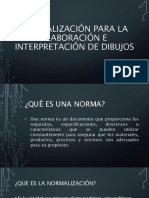 Normalización para La Elaboración e Interpretación de Dibujos