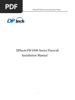 FW1000 Series Installation Manual v1.1