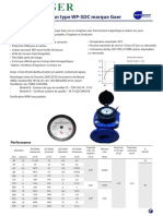 Compteur Woltman Type WP SDC Marque Gaer