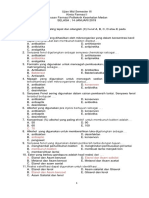 Ujian Semester III Kimia Farmasi 2019