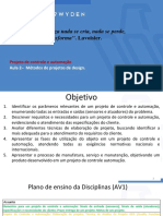 Aula 2 - Projeto de Controle e Automação