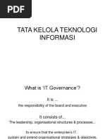 Pertemuan-10 Tata Kelola Sistem Informasi