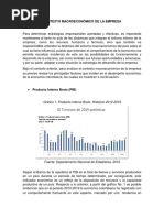 Analisis Macroeconomico de La Empresa