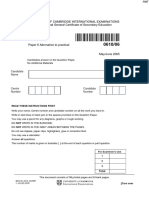 June 2005 QP - Paper 6 CIE Biology IGCSE PDF