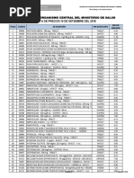 Listado Medicamentos Ministerio Salud