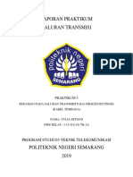 Laporan Praktikum Redaman Tembaga