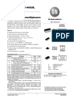 MC14052BPC Comutator