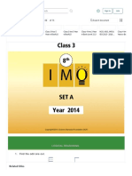 Class 3 Imo 5 Years e Book15 - Mathematics PDF