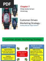 Marketing by Kotler & Amstrong CHP 7