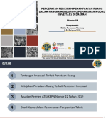 Bahan Sosialisasi Permen ATR Nomor 22 Tahun 2019 (Percepatan Perizinan) - 15112019 - FINAL