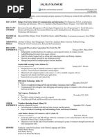 Salman Mansuri - Resume