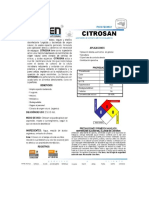 Ficha Tecnica Citrosan