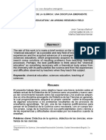 La Didactica de La Quimica Una Disciplina Emergent PDF