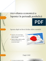 Dezvoltarea Economică A Japoniei În Perioadă Postbelică