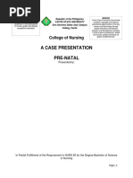 A Case Presentation