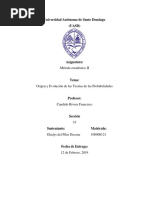 Informe de La Probabilidad-1