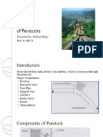 Design of Penstock