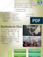 Residente de Obra Grupo