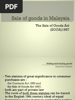 Sale of Goods