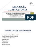 Semiologia Respiratoria