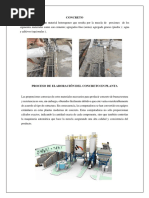 Proceso Del Concreto