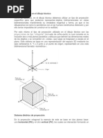 Las Proyecciones en El Dibujo Técnico