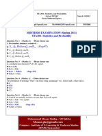 STA301-Mid Term Solved MCQs With References PDF