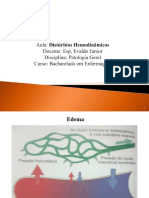 Aula de Distúrbios Hemodinâmicos