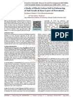 Review Paper On Study of Black Cotton Soil To Enhancing The Properties of Sub Grade and Base Layer of Pavement