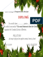 Diploma de Craciun