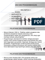 Pelatihan Dan Pengembangan