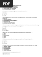 Soal Biologi Jaringan Tumbuhan