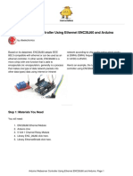 Arduino Webserver Controller Using Ethernet ENC28J