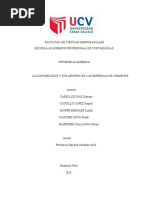 La Contabilidad y Sus Aportes en Las Empresas de Chimbote