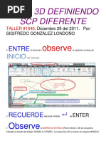 1040 Tutor Autocad 3d SCP Diferentes