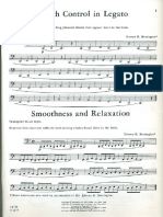 Studies in Legato For Bass Trombone and Tuba PDF