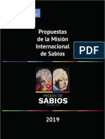 Informe Ejecutivo Misión de Sabios