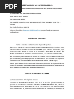 Alegato de Apertura Caso Receptacion Agravada de Rosa Elvira Flores Trujillano