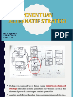 Sesi 12 Penentuan Alternatif Strategi