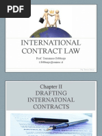 International Contract Law