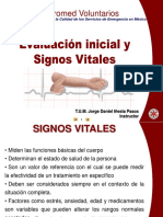 Signos Vitales y Evaluacion Inicial JDIP