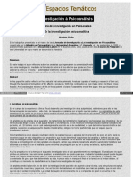 De La Investigación Psicoanalítica (Hector Gallo) PDF