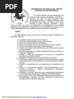 Proyecto Equinoterapia. Lineamientos PDF