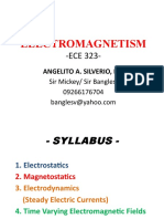 Electromagnetism: Angelito A. Silverio, Ece