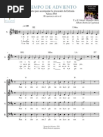 Tiempo de Adviento - Satb PDF