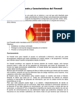 Funcionamiento y Caracteristicas Del Firewall