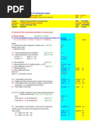 Storage Tank CALC Api 650
