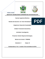 Investigación Unidad 4 Escenario Económico