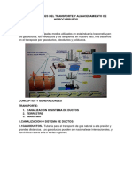 Generalidades Del Transporte y Almacenamiento de Hidrocarburos