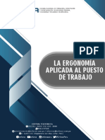 La Ergonomía Aplicada Al Puesto de Trabajo PDF